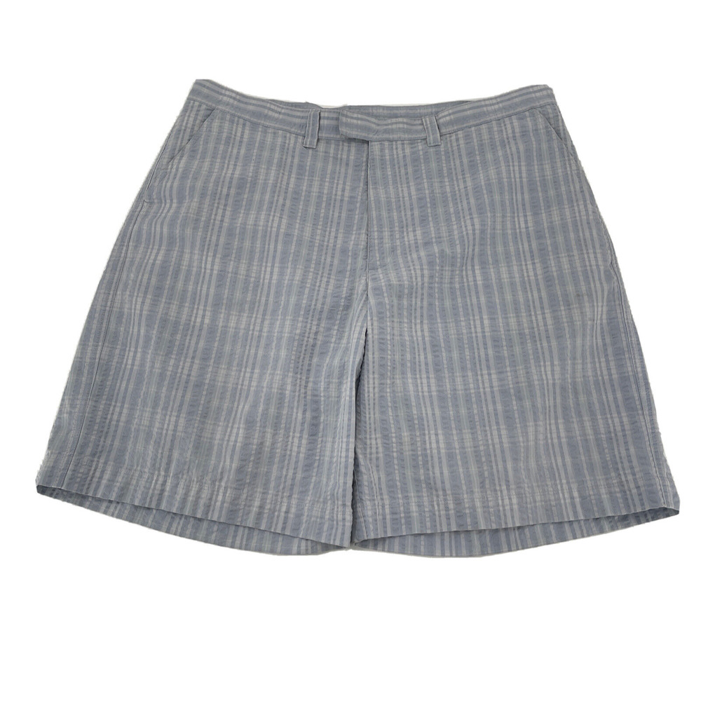 Patagonia Seersucker Shorts Mens 38 Blue‎